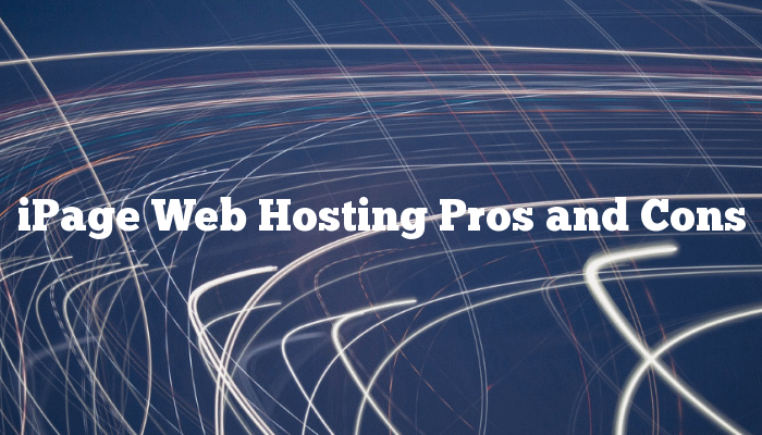 iPage Web Hosting Pros and Cons